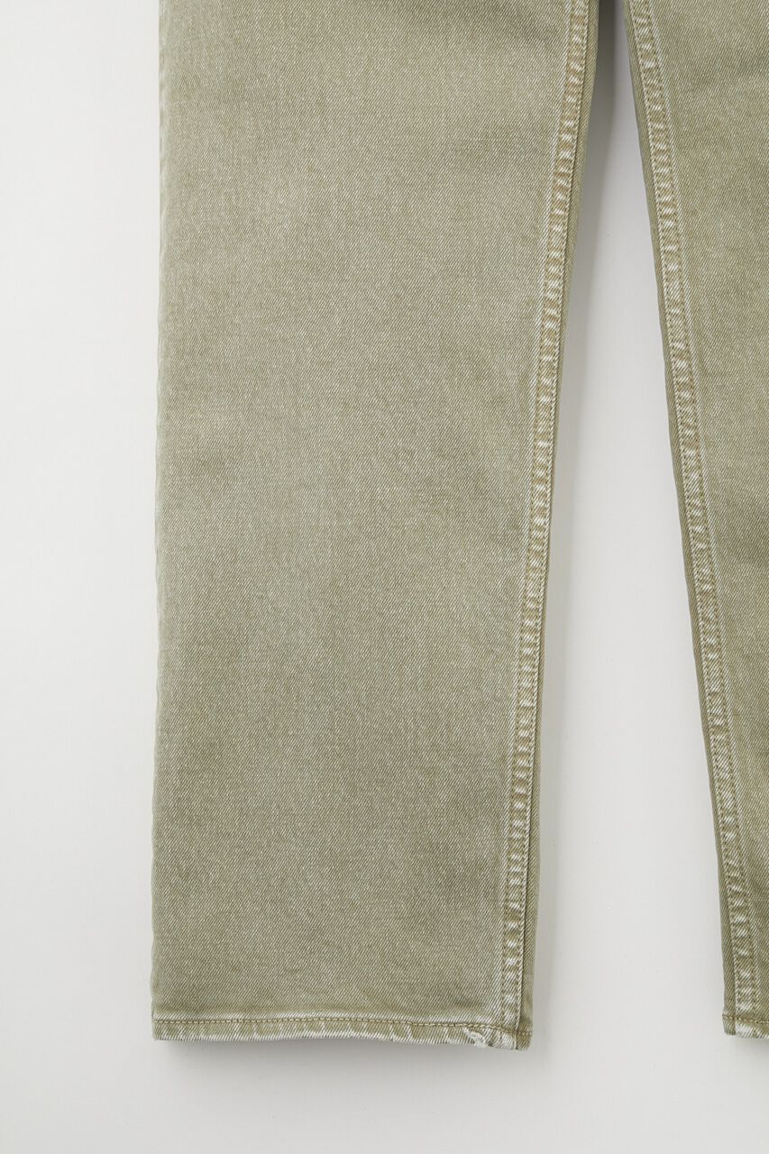MOUSSY「PLAIN JEANS COLOR STRAIGHT」|デニム|