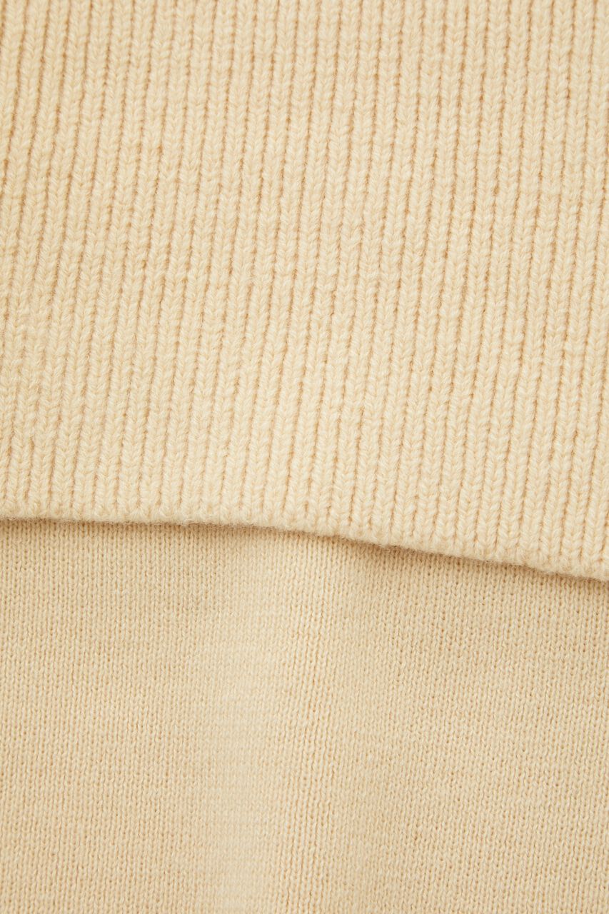 MOUSSY「LAYERED RIB セーター」|ニット・セーター|