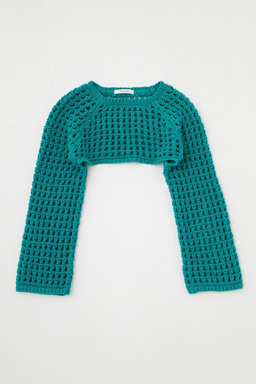 MOUSSY「CROCHET BOLERO ニット」|ニット・セーター|