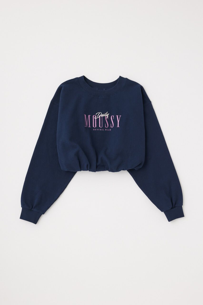 MOUSSY「MOUSSY ELASTIC HEM プルオーバー」|パーカー|NVY