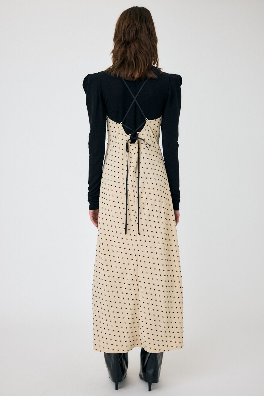 MOUSSY「DOBBY DOT キャミドレス」|ワンピース|