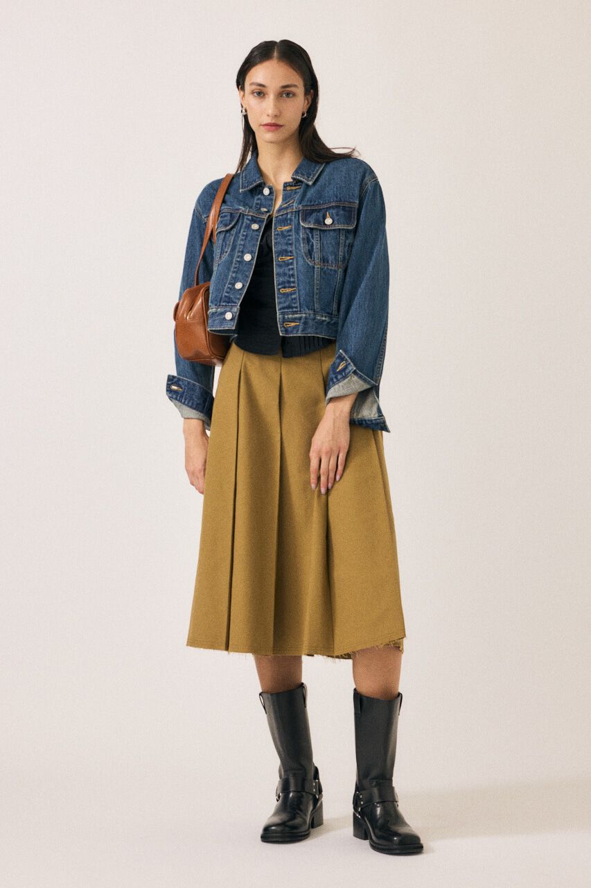 MOUSSY「PLEATS ミディタックスカート」|スカート|