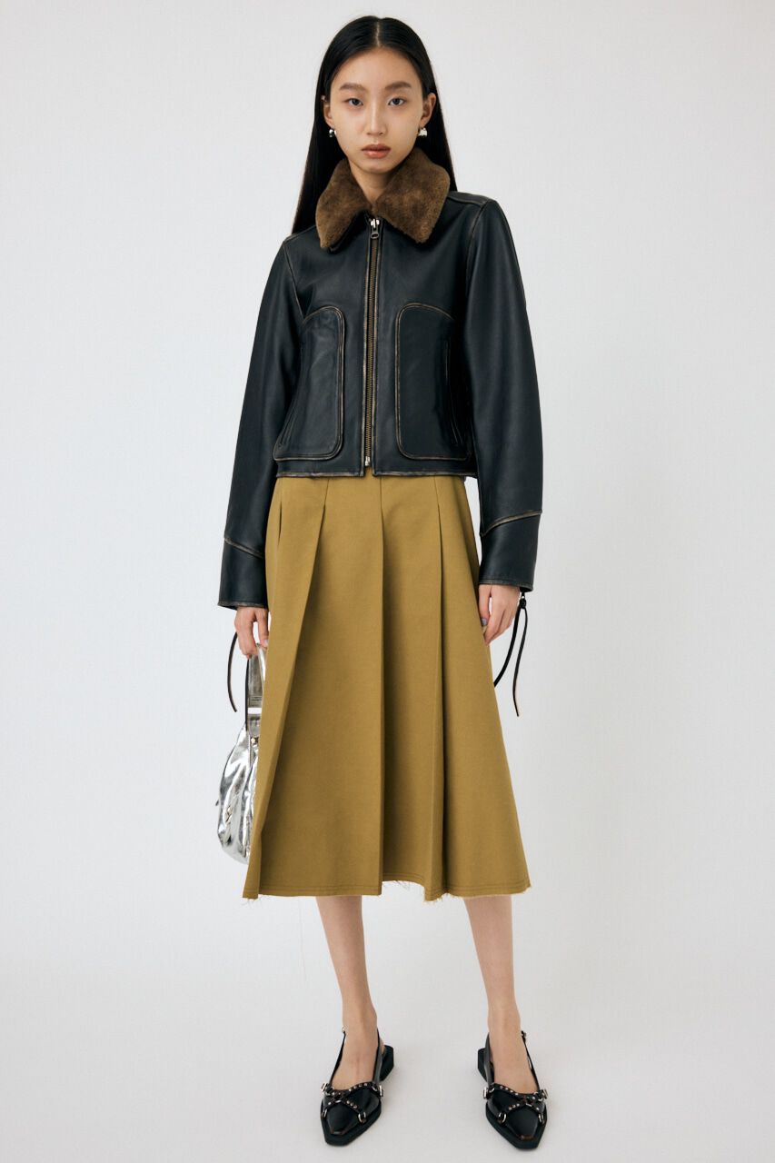 MOUSSY「PLEATS ミディタックスカート」|スカート|