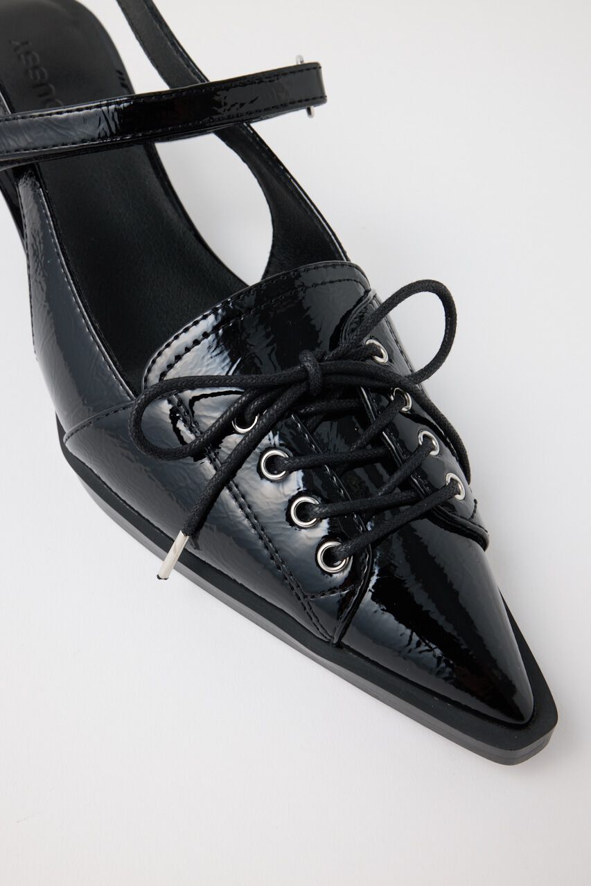 MOUSSY「LACE UP SLING BACK ミュール」|サンダル|