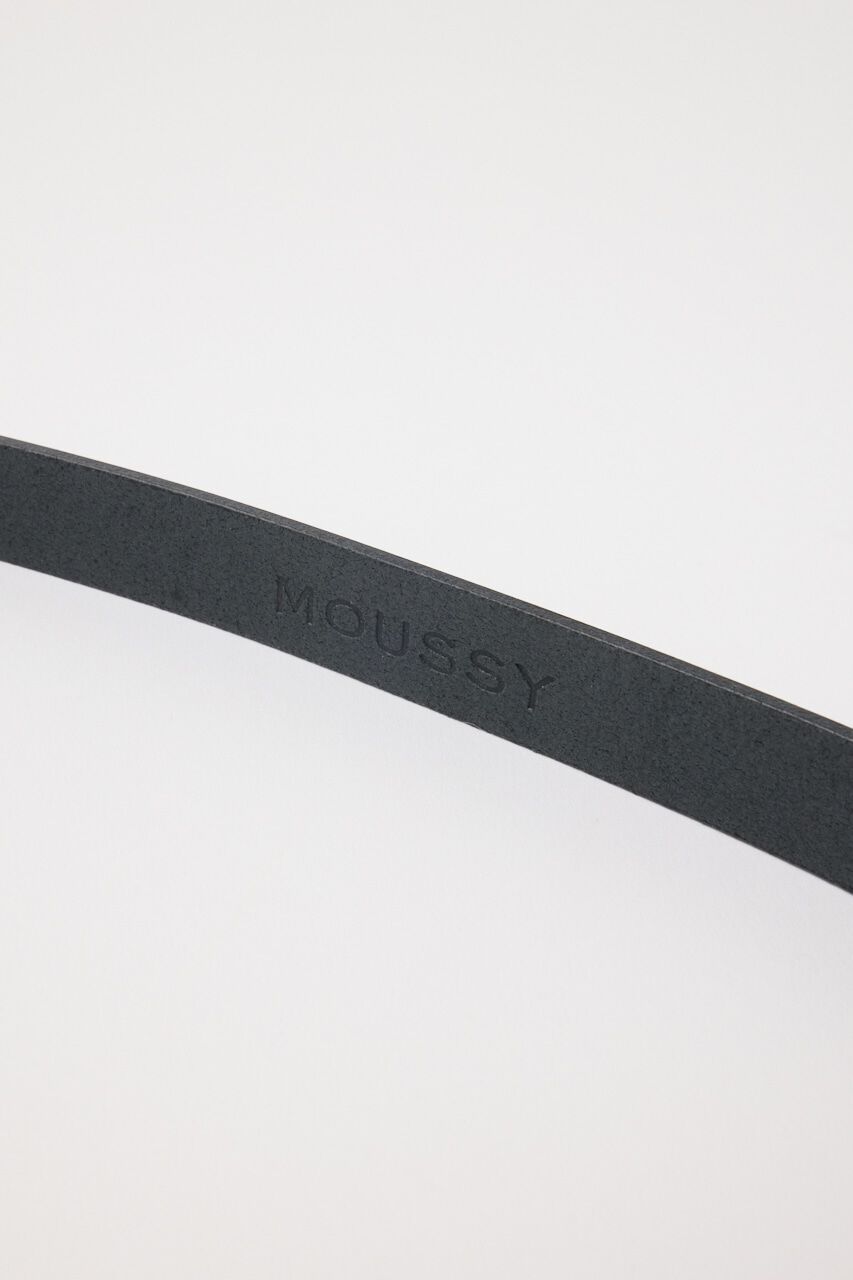 MOUSSY「BASIC LETHER ベルト」|ベルト|