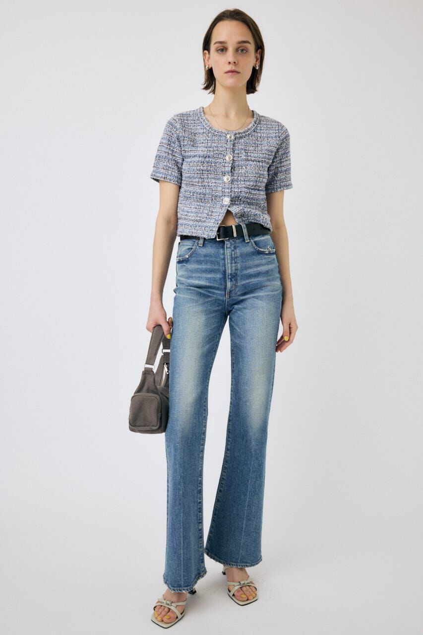 MOUSSY「TWEED LIKE トップス」|Tシャツ・カットソー|