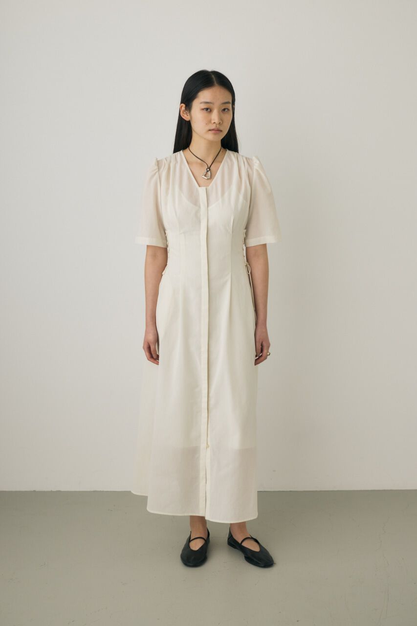 MOUSSY「シアーシャツワンピース　リサイクルポリエステル使用」|ワンピース|