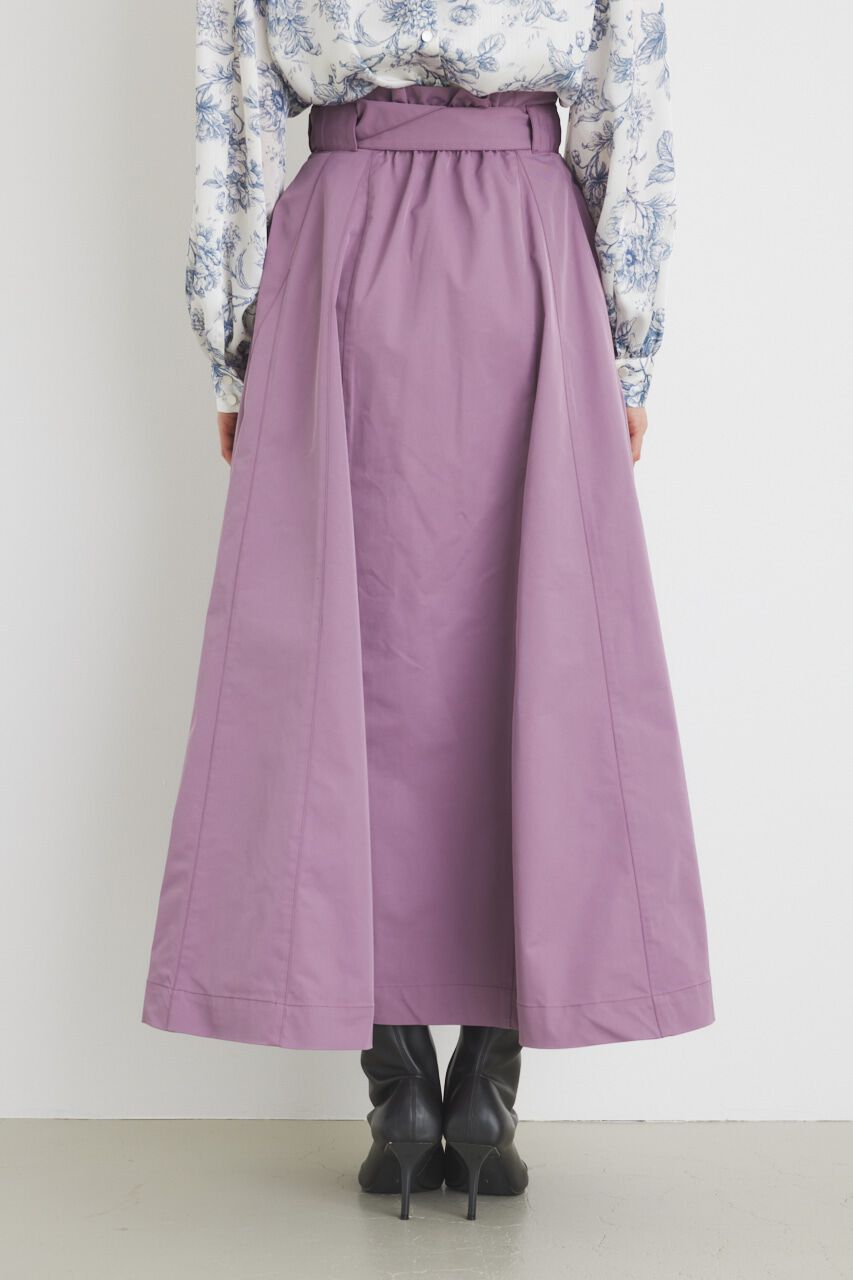 rienda「ハイウエストトレンチフレアSK」|スカート|