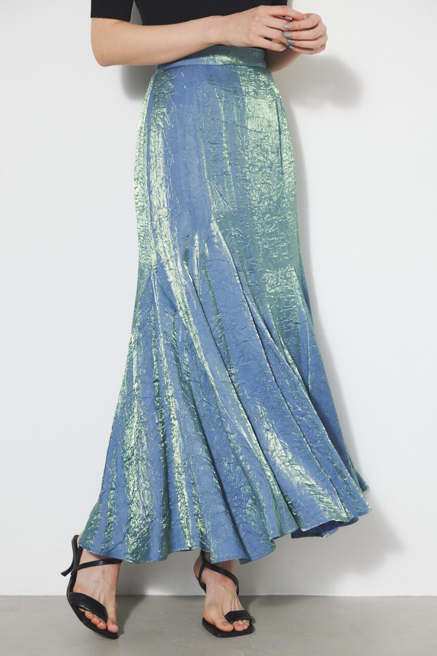 rienda「ランダムパネルJ/WマーメイドSK」|スカート|