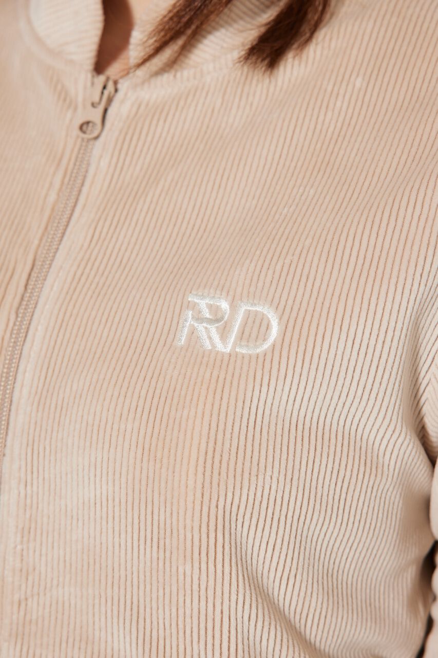 rienda「カットコーデュロイブルゾン」|ブルゾン・スタジャン|