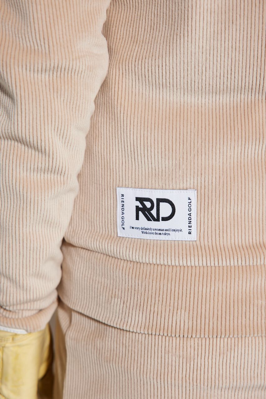 rienda「カットコーデュロイブルゾン」|ブルゾン・スタジャン|