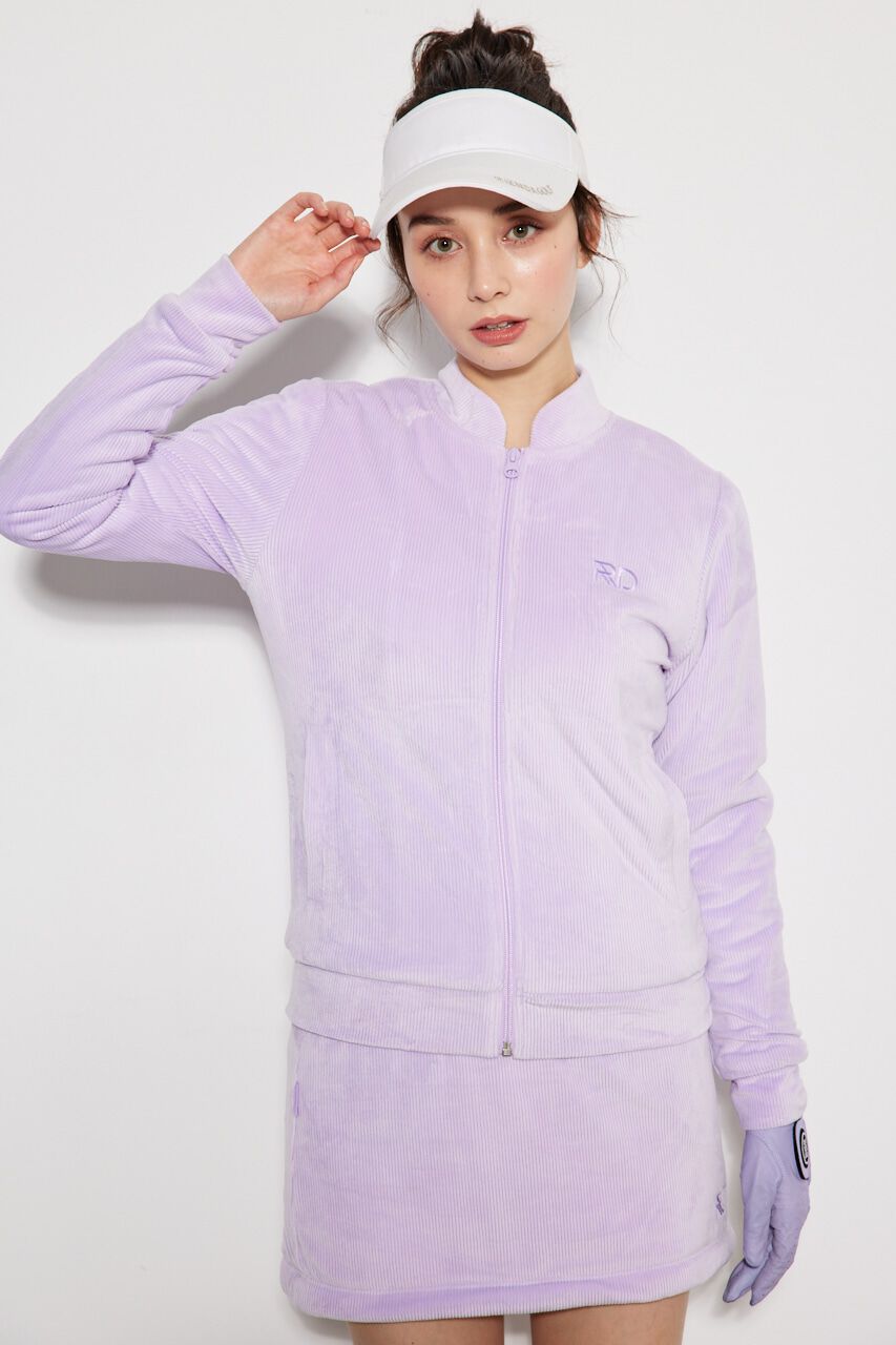 rienda「カットコーデュロイブルゾン」|ブルゾン・スタジャン|