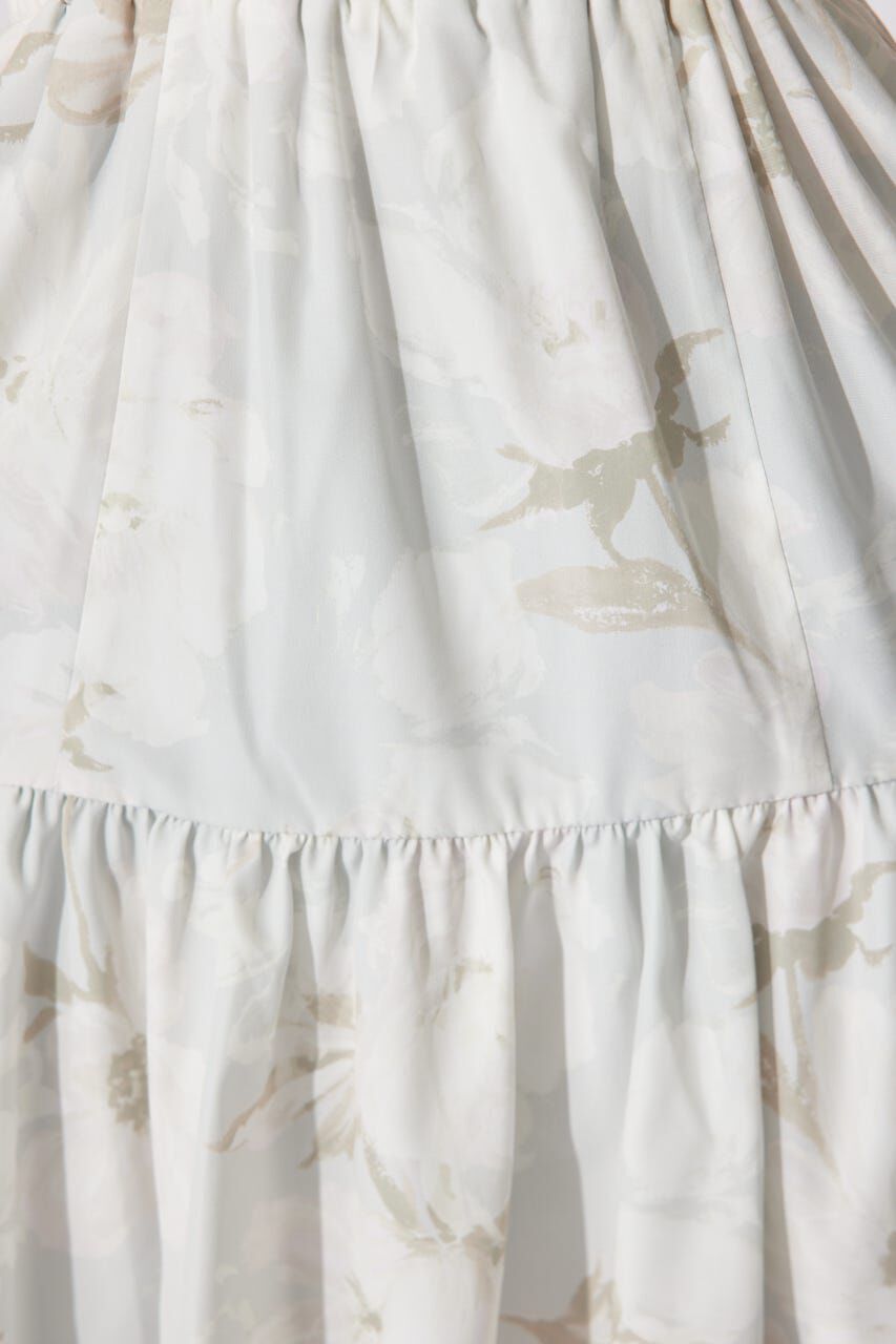 rienda「ホルターネックギャザーミニフレアワンピース」|ワンピース|