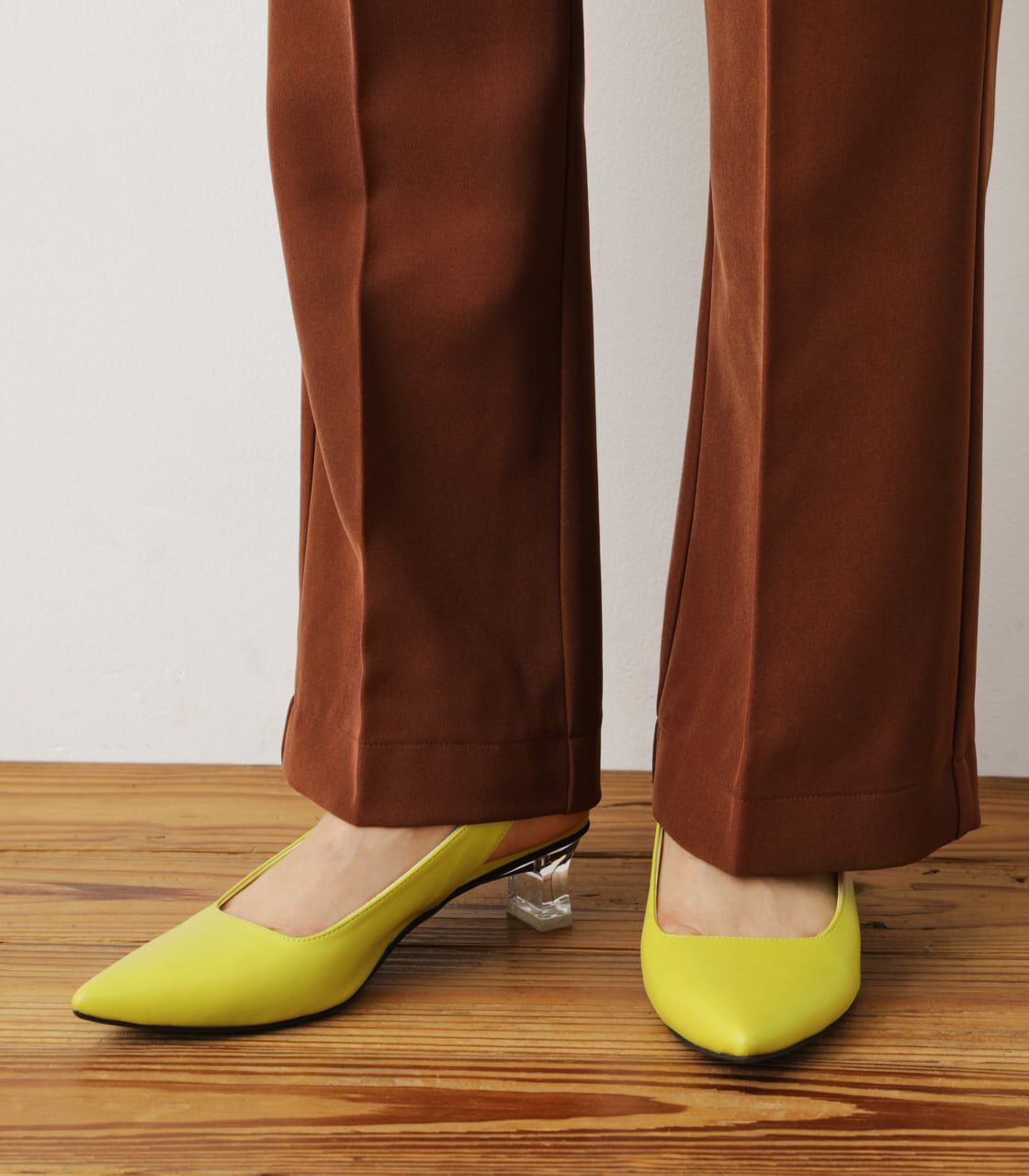 RODEO CROWNS「CLEAR HEEL MULE」|サンダル|