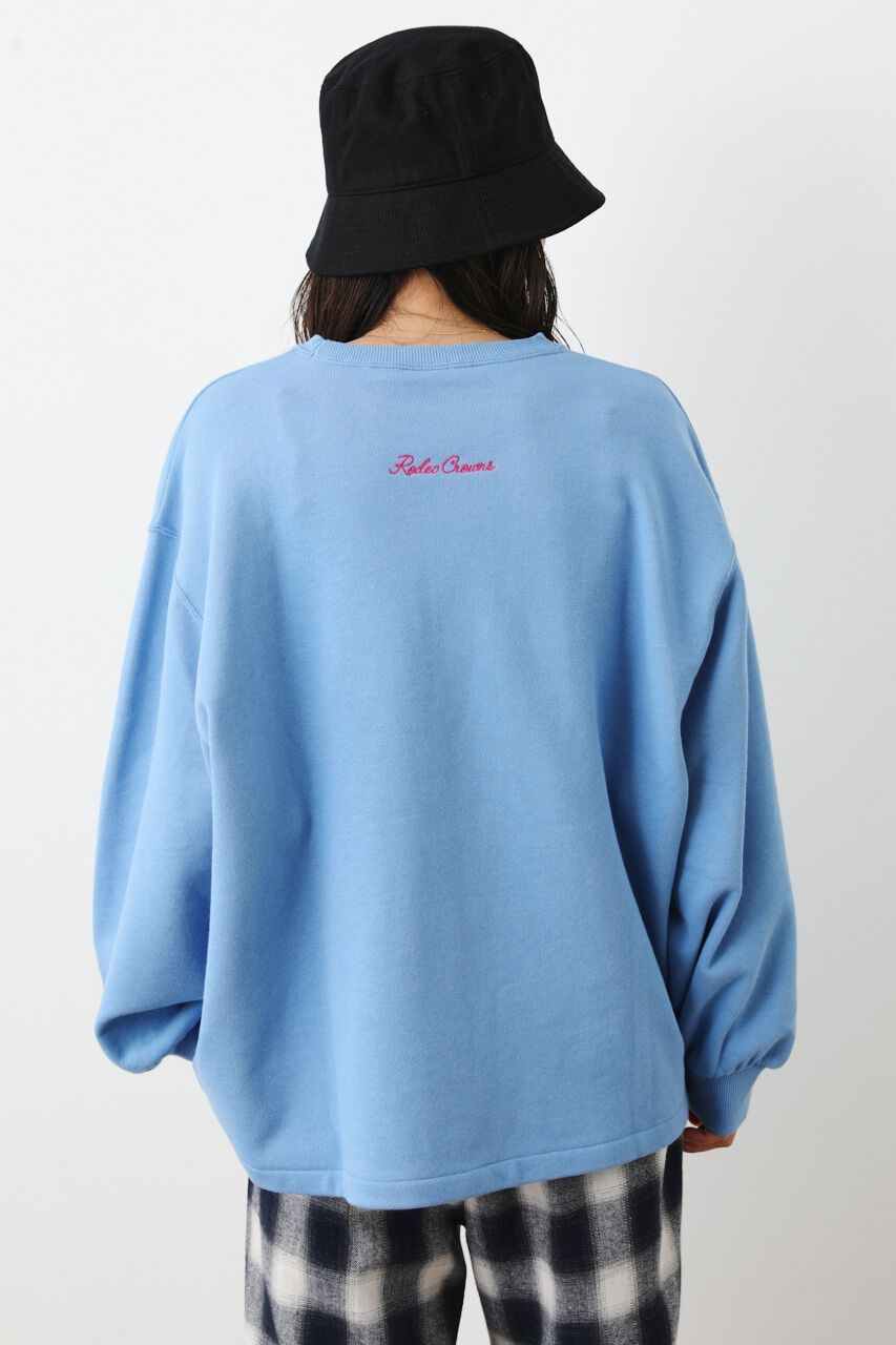 RODEO CROWNS「Champion ボリュームスリーブスウェット」|パーカー|