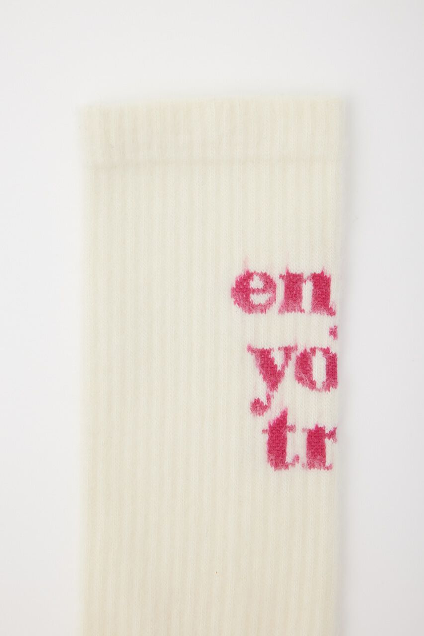 RODEO CROWNS「シャギーメッセージロゴソックス」|その他|