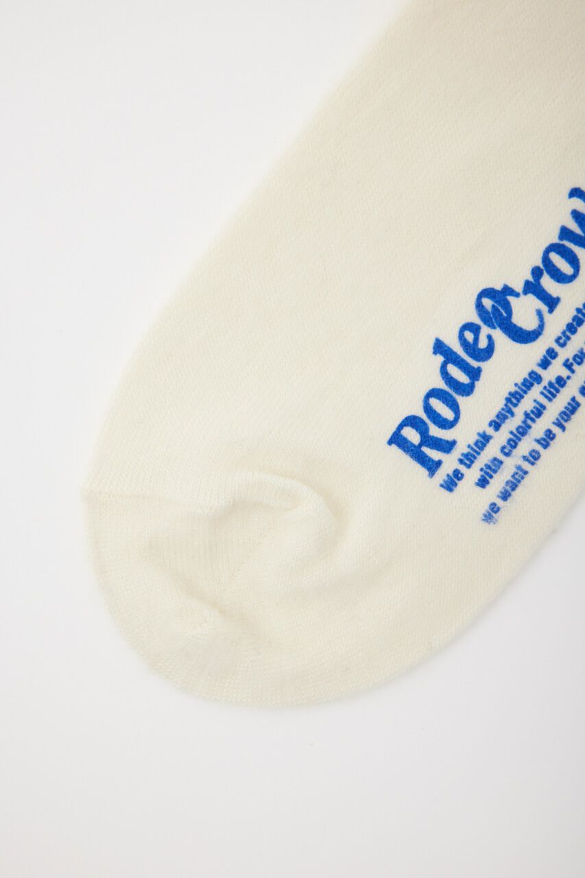 RODEO CROWNS「シャギーメッセージロゴソックス」|その他|