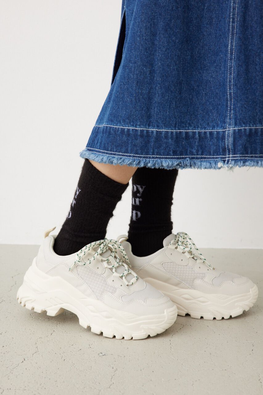 RODEO CROWNS「シャギーメッセージロゴソックス」|その他|