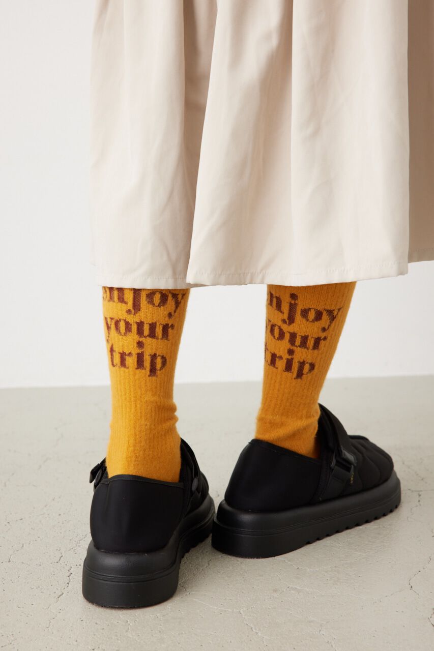 RODEO CROWNS「シャギーメッセージロゴソックス」|その他|