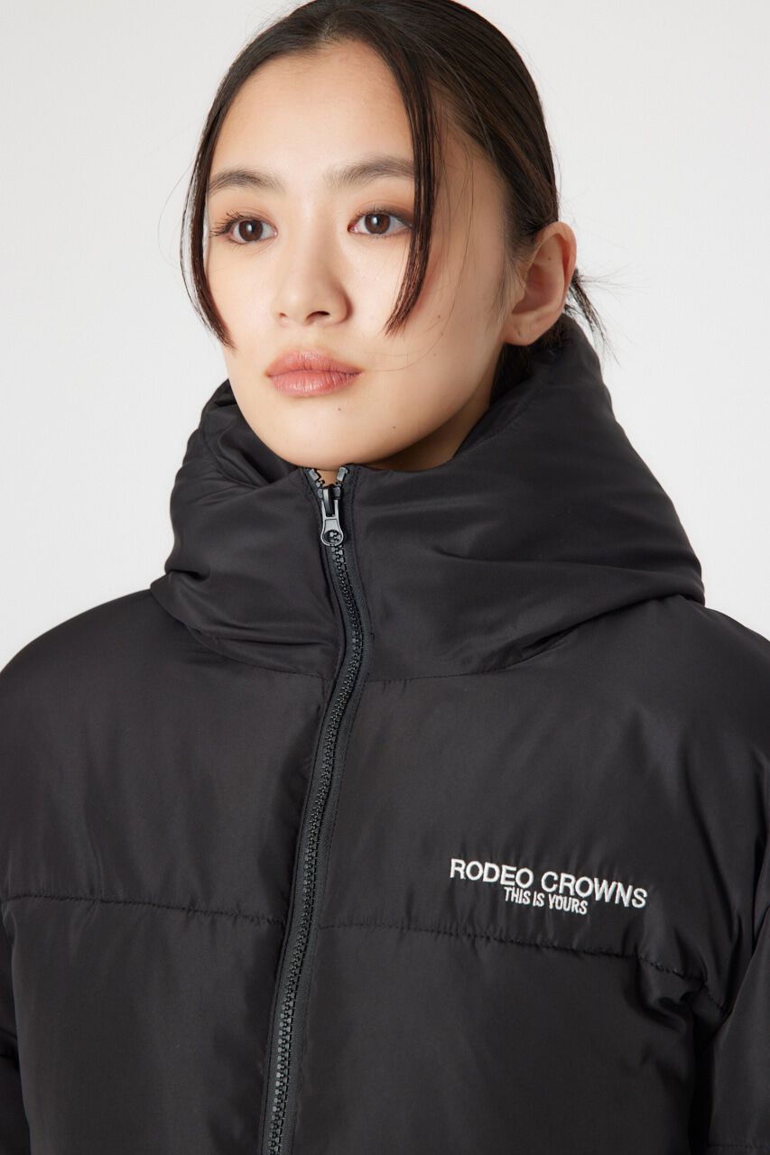 RODEO CROWNS「フーディー中綿ジャケット」|ブルゾン・スタジャン|