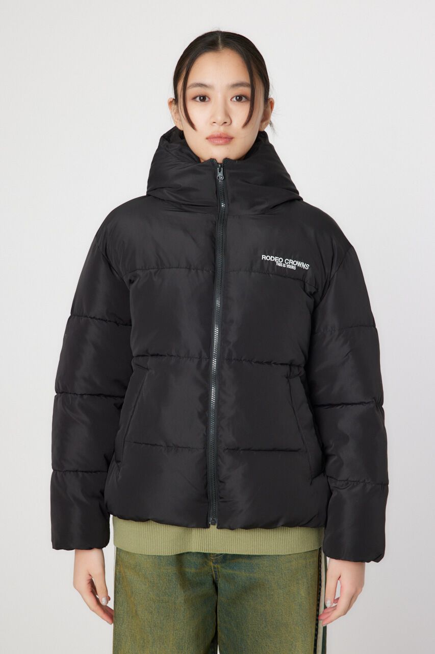 RODEO CROWNS「フーディー中綿ジャケット」|ブルゾン・スタジャン|