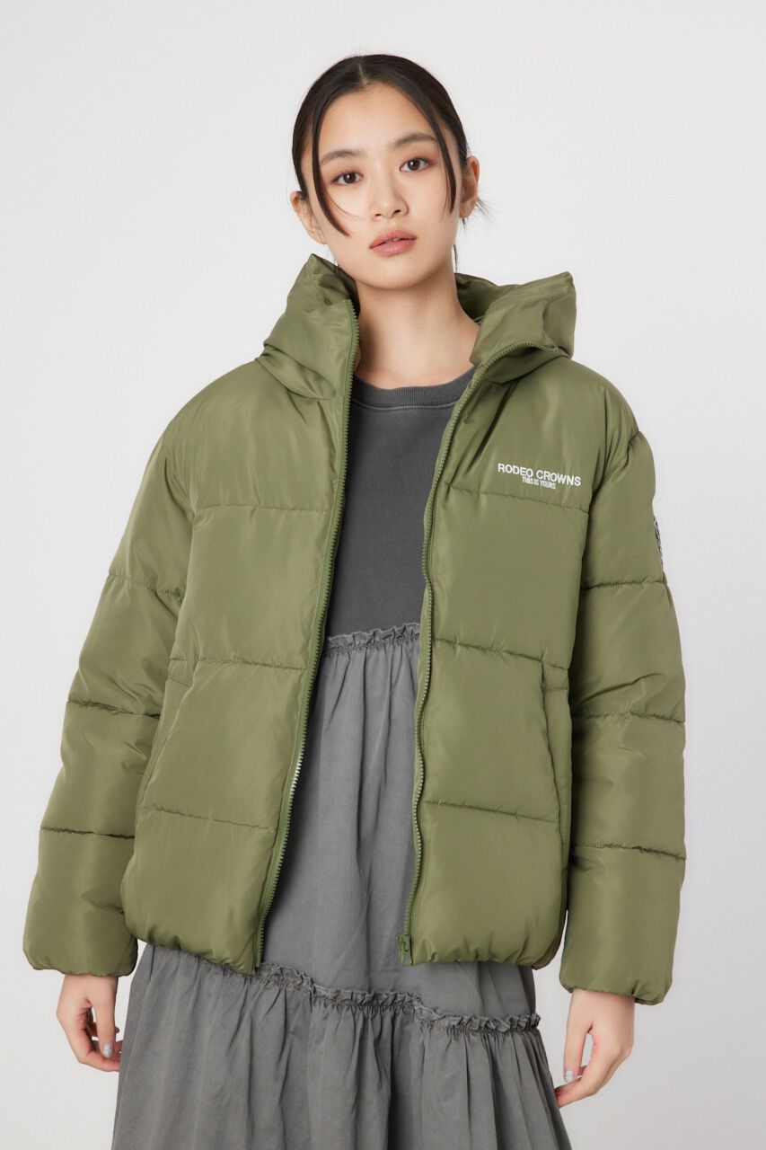 RODEO CROWNS「フーディー中綿ジャケット」|ブルゾン・スタジャン|KHA