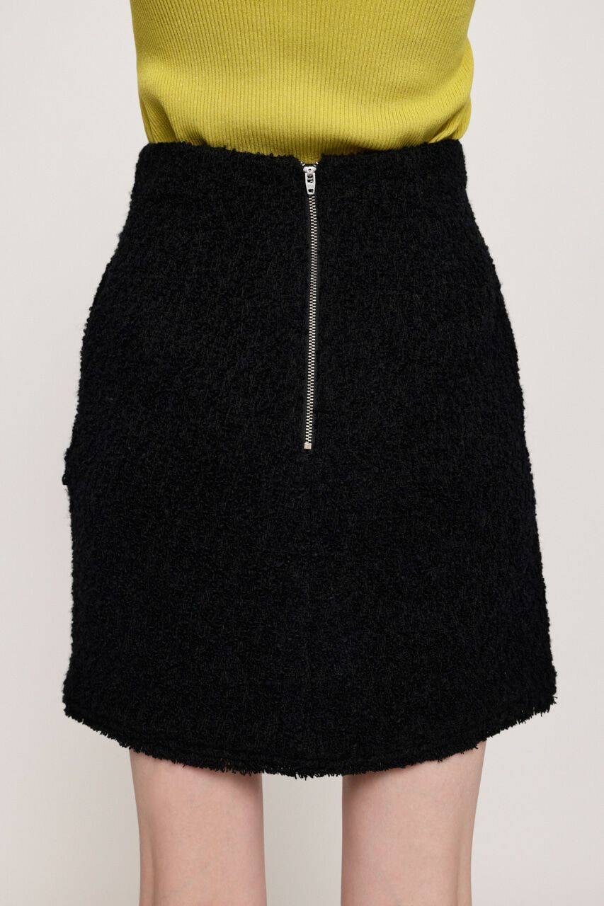SLY「TWEED FRINGE ショートスカート」|スカート|