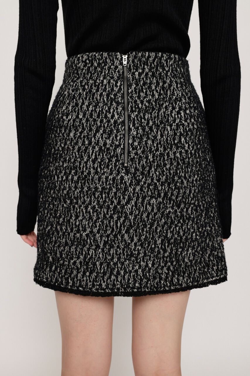 SLY「TWEED FRINGE ショートスカート」|スカート|