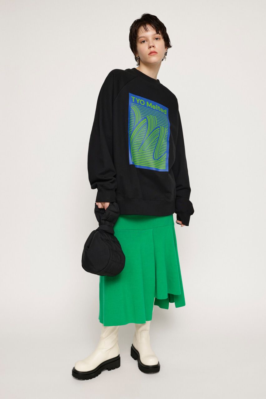 SLY「BLOCKING COLOR HG スカート」|スカート|