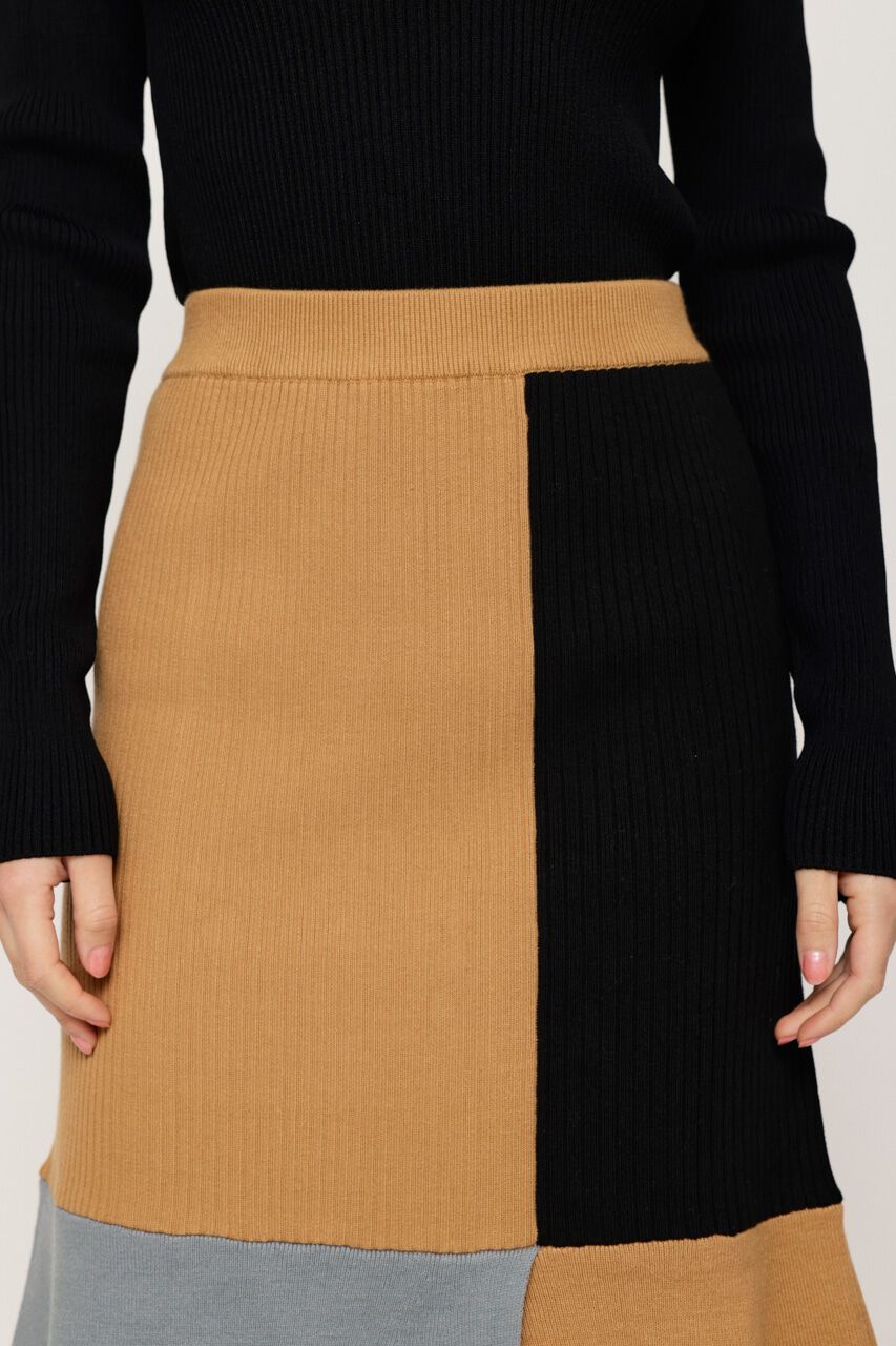 SLY「BLOCKING COLOR HG スカート」|スカート|