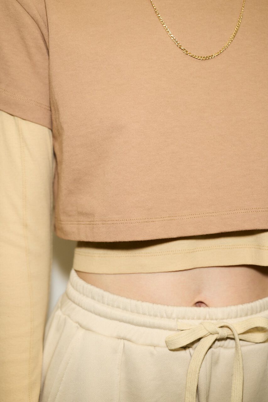 SLY「2P LAYERED トップス」|Tシャツ・カットソー|