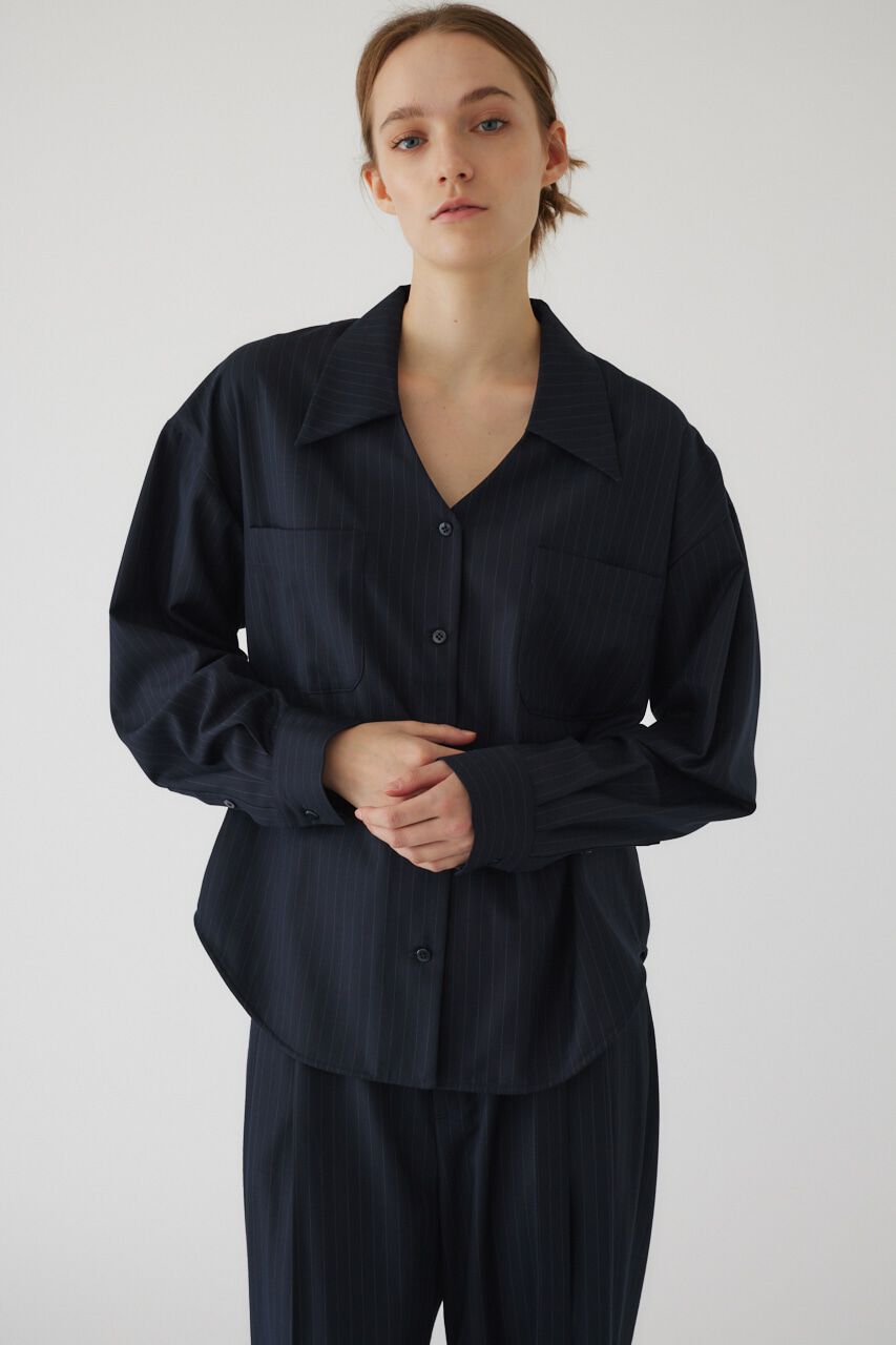 RIM.ARK 「V cut relaxy SH」|シャツ・ブラウス|