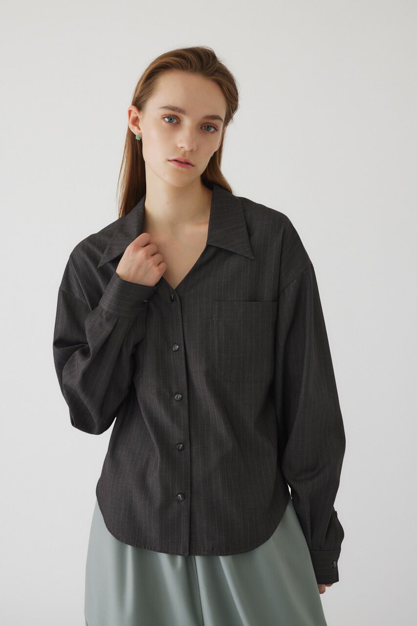 RIM.ARK 「V cut relaxy SH」|シャツ・ブラウス|