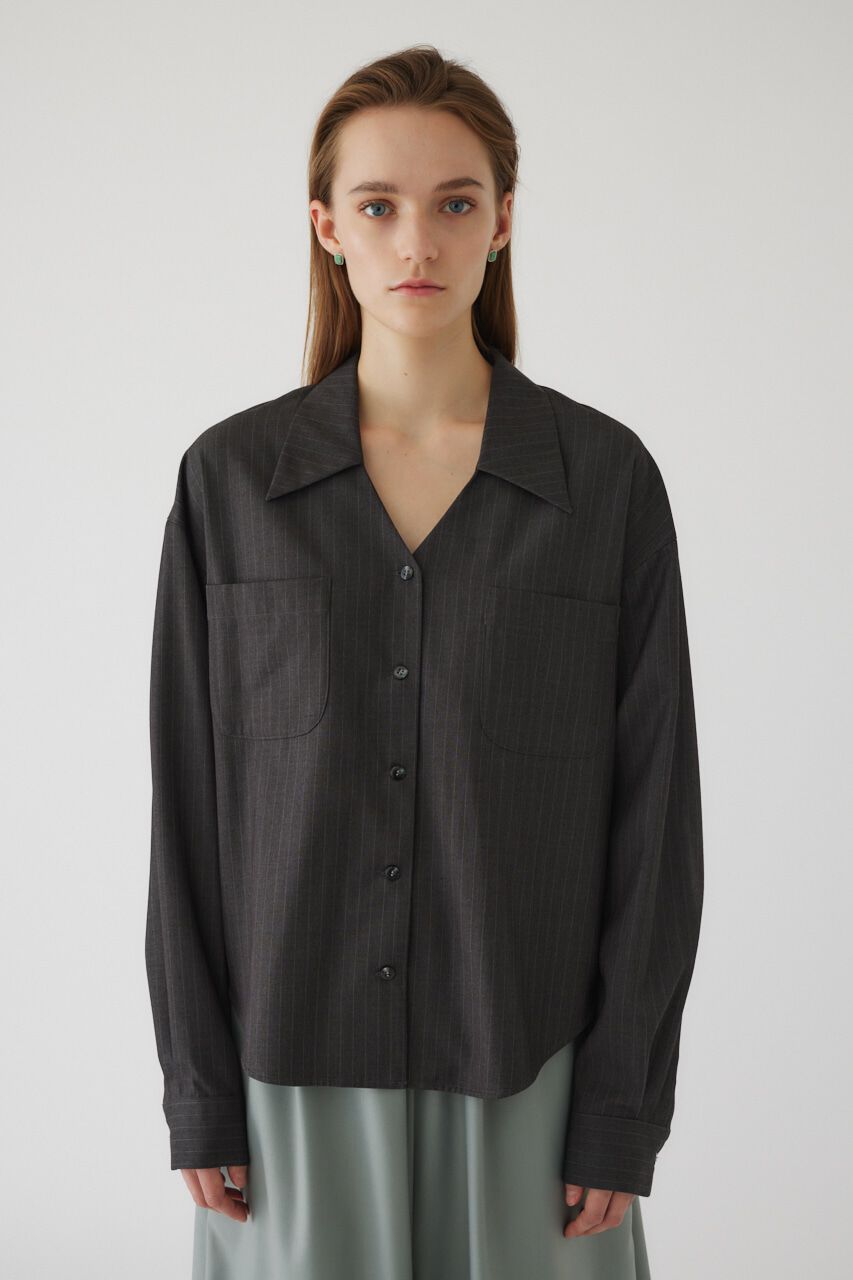 RIM.ARK 「V cut relaxy SH」|シャツ・ブラウス|