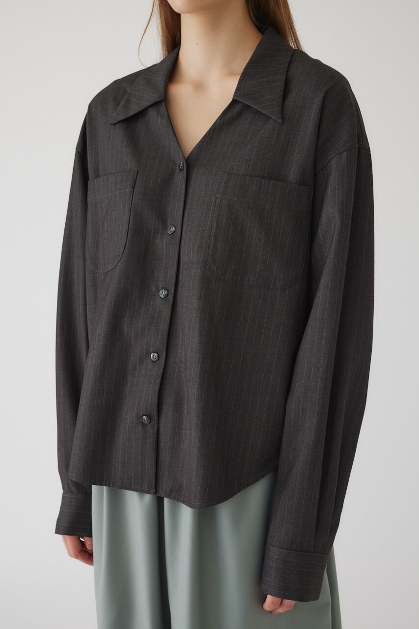 RIM.ARK 「V cut relaxy SH」|シャツ・ブラウス|