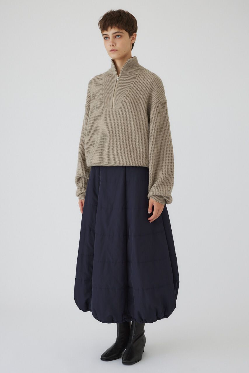 RIM.ARK 「Zip up over knit」|ニット・セーター|