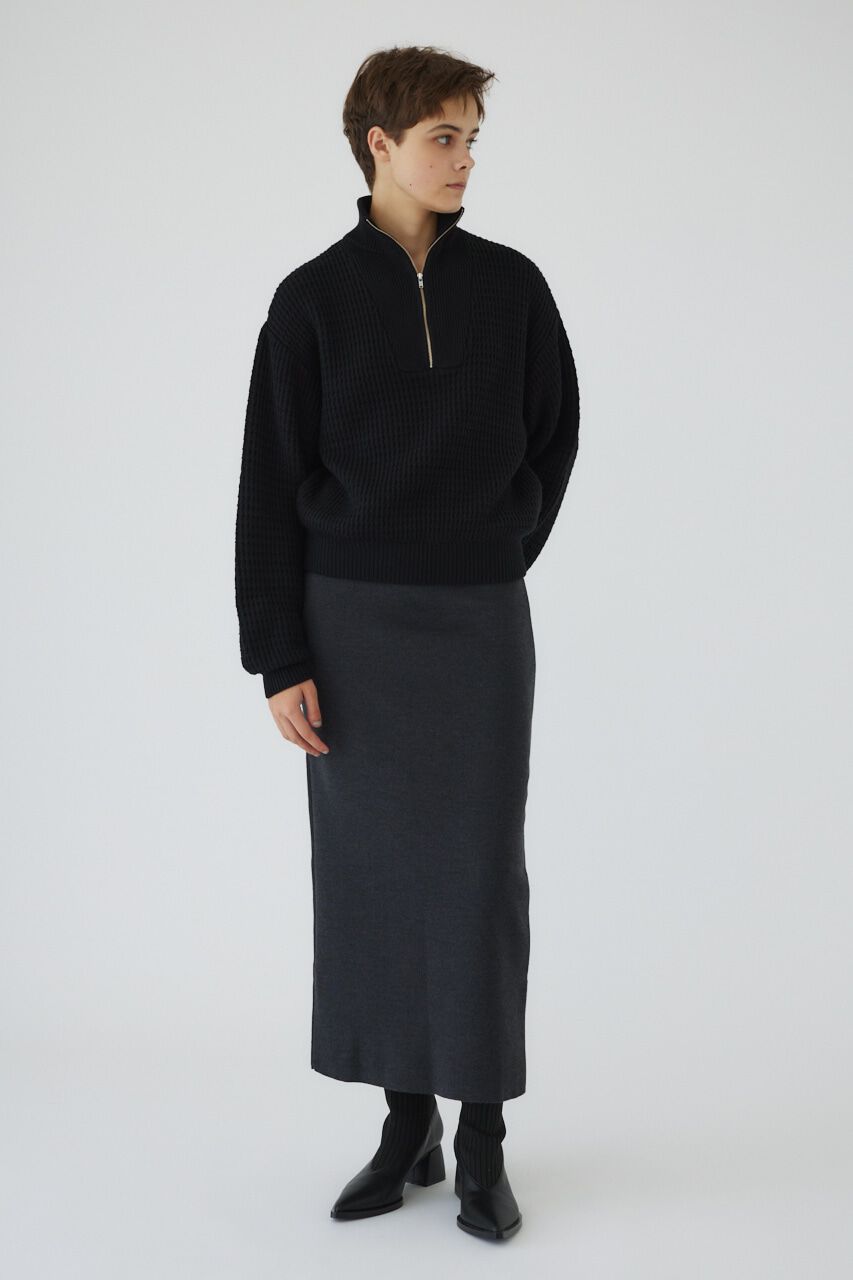 RIM.ARK 「Zip up over knit」|ニット・セーター|