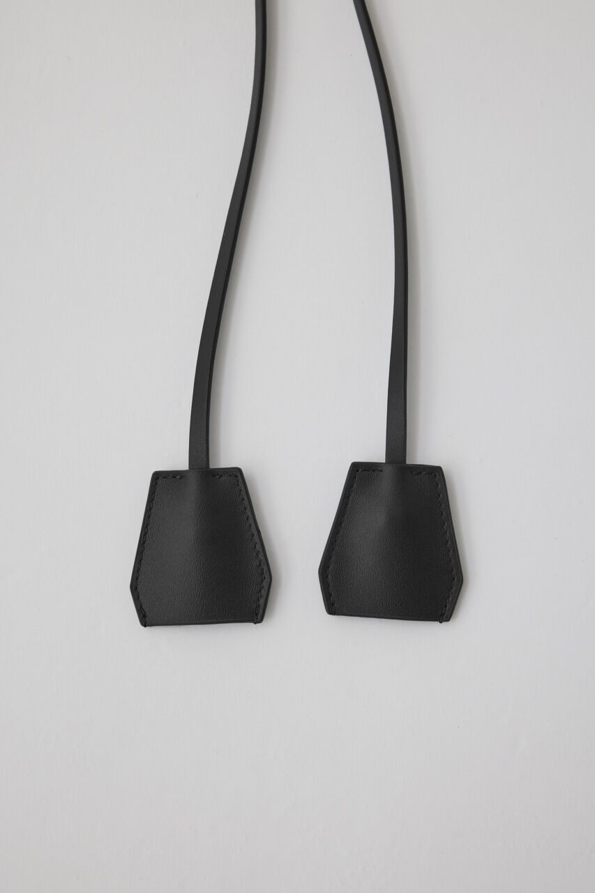 RIM.ARK 「Key case motif long belt」|ベルト|BLK