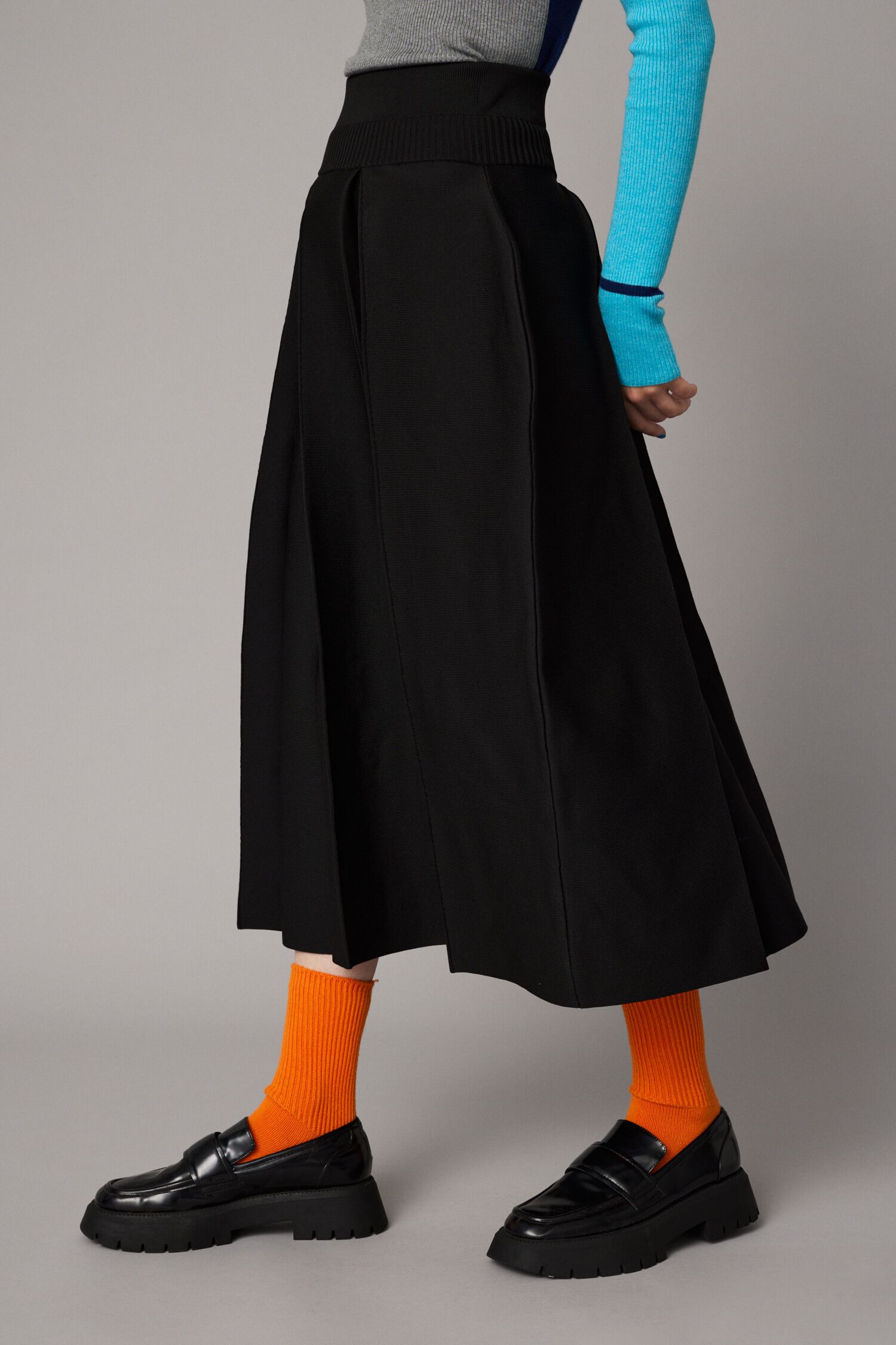 HeRIN.CYE「Knit pleats skirt」|スカート|