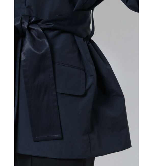 ELENDEEK「NO COLLAR NYRON JK」|ノーカラージャケット|