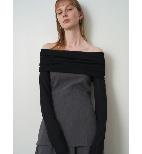 ELENDEEK「BARE TOP」|シャツ・ブラウス|