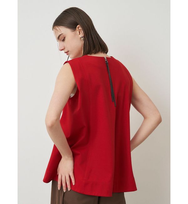 ELENDEEK「V NECK TENT CS」|Tシャツ・カットソー|レッド