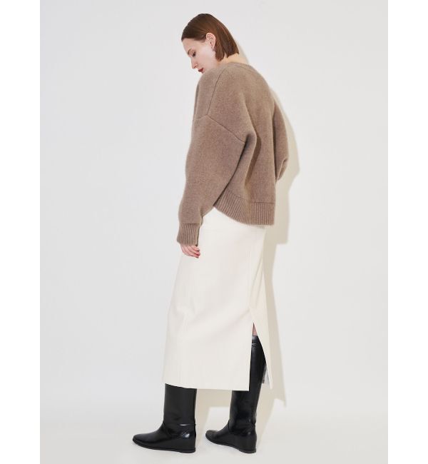 ELENDEEK「FAUX LEATHER SK」|スカート|