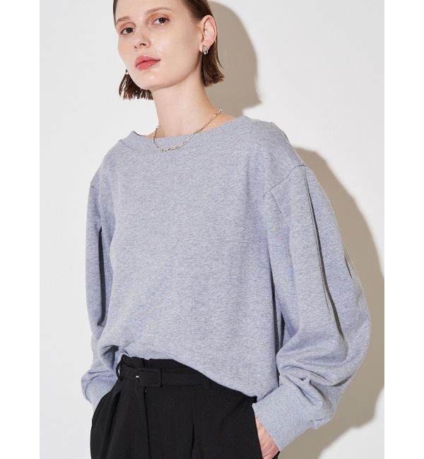 ELENDEEK「BOAT NECK SWEATSHIRT」|Tシャツ・カットソー|グレー