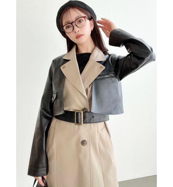 RESEXXY「ライダーストレンチコート」|トレンチコート|