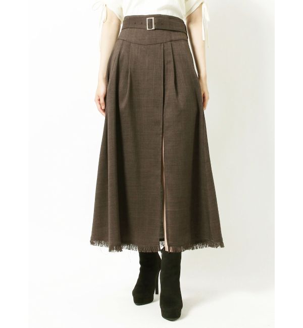 RESEXXY「ツイードレイヤードスカート」|スカート|