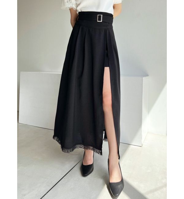 RESEXXY「ツイードレイヤードスカート」|スカート|