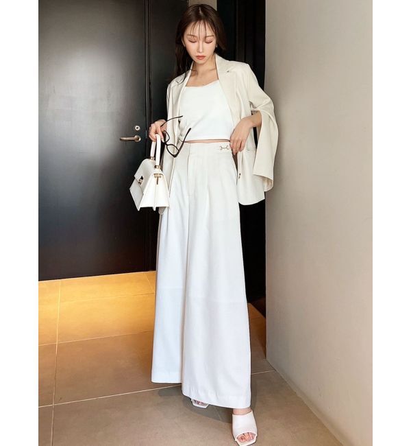 RESEXXY「スリーブ2wayミディジャケット」|テーラードジャケット|