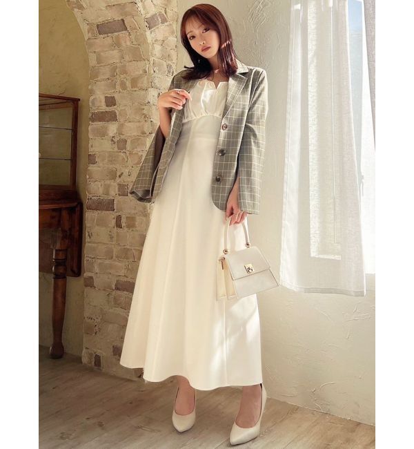 RESEXXY「スリーブ2wayミディジャケット」|テーラードジャケット|