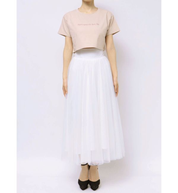 RESEXXY「ロゴ刺繍Tシャツ」|Tシャツ・カットソー|